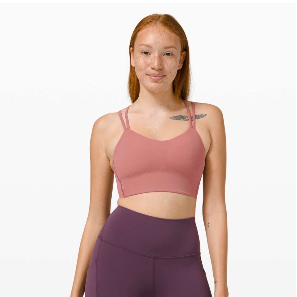 Lululemon Like a Cloud Bra Long Line - Spiced Chai - Size 4